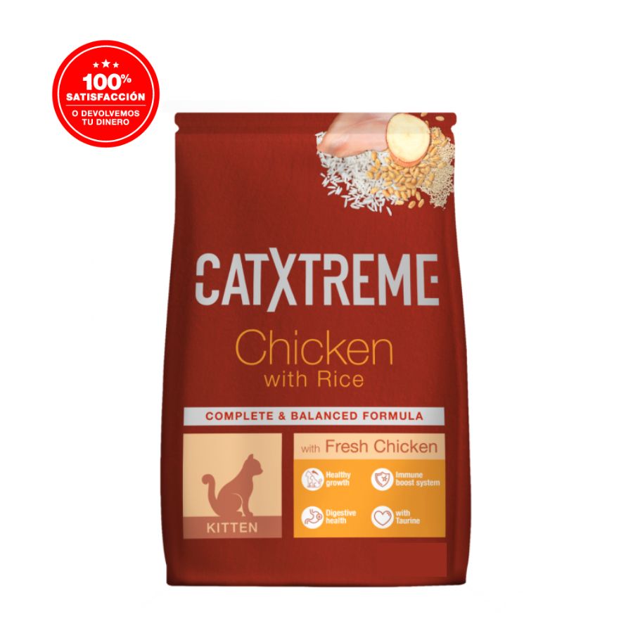 Catxtreme kitten pollo 1.5 KG alimento para gato